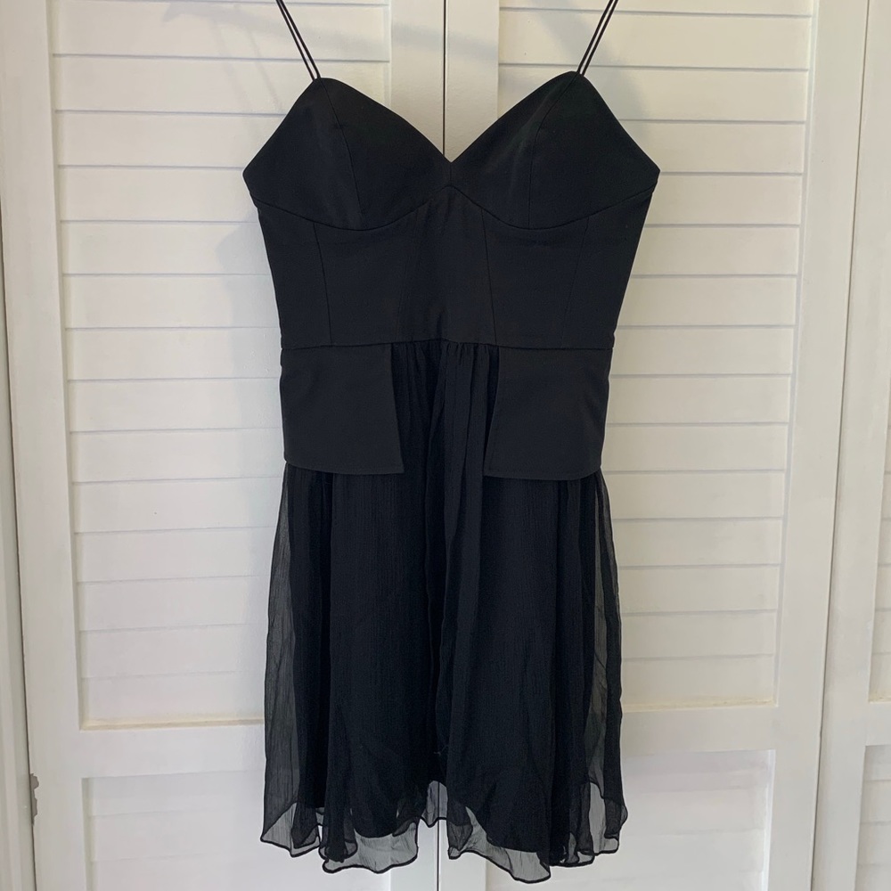 Jay Godfrey Black Cocktail Dress